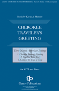 Cherokee Traveler's Greeting SATB choral sheet music cover